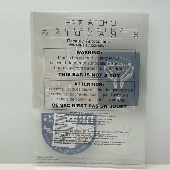 Vinyl Decal Stickers Windows Death Stranding - Picture 4 of 5